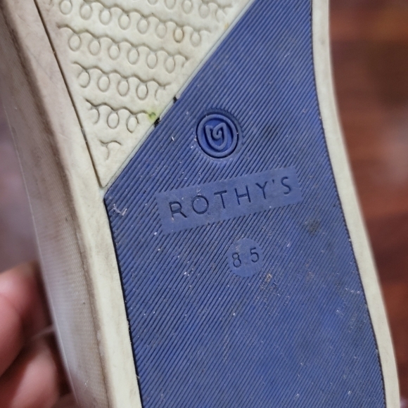 Rothy's sneakers Size 8.5 gray - Picture 5 of 7